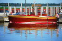 wood runabout cockpit sole